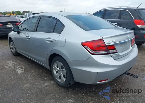 2015 Honda Civic Lx из США, поврежденный, VIN 2HGFB2F54FH517164